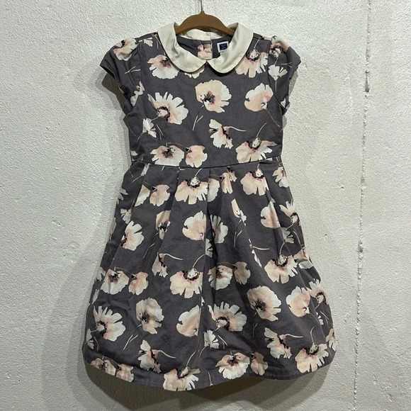 Janie and Jack Blush Castle Collared Dress - Picture 1 of 6